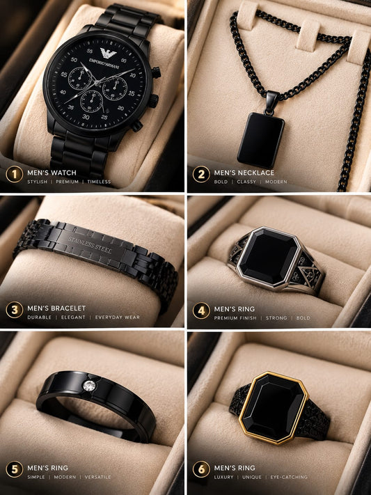 Premium Gift Set for Him 6 in 1