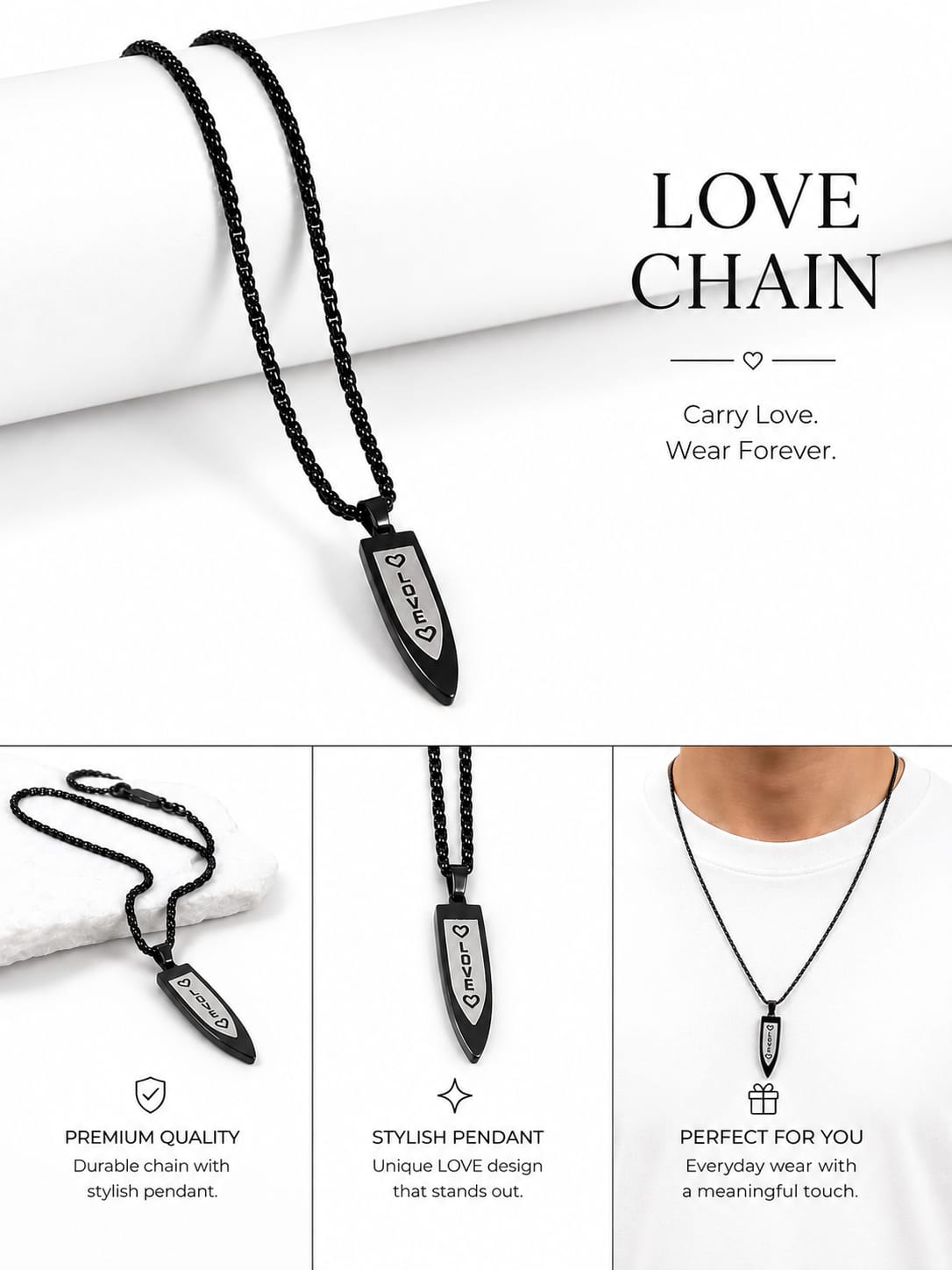 LOVE Locket (Stainless Steel)
